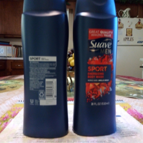 NEW (2) SUAVE MEN SPORT ENERGIZING BODY WASH - Picture 3 of 5